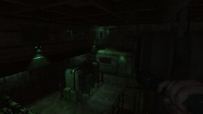 Dark scary Engine Room