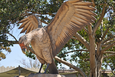 teratorn mexico bird legends urban pleistocene unidentified sighting motorist wikia themothman extinct