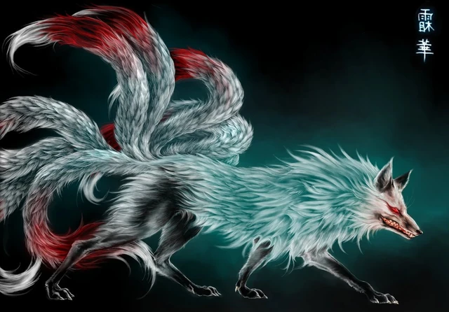 Image - Nine tailed Fox by Vyrilien.jpg | Naruto Fanon Wiki | FANDOM ...