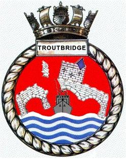 Crest - HMS Troutbridge