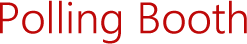 Polling Booth - header