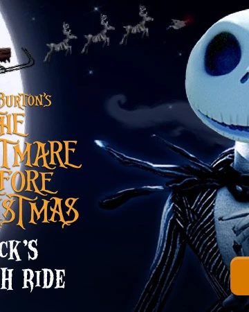 Jack S Sleigh Ride The Nightmare Before Christmas Wiki Fandom