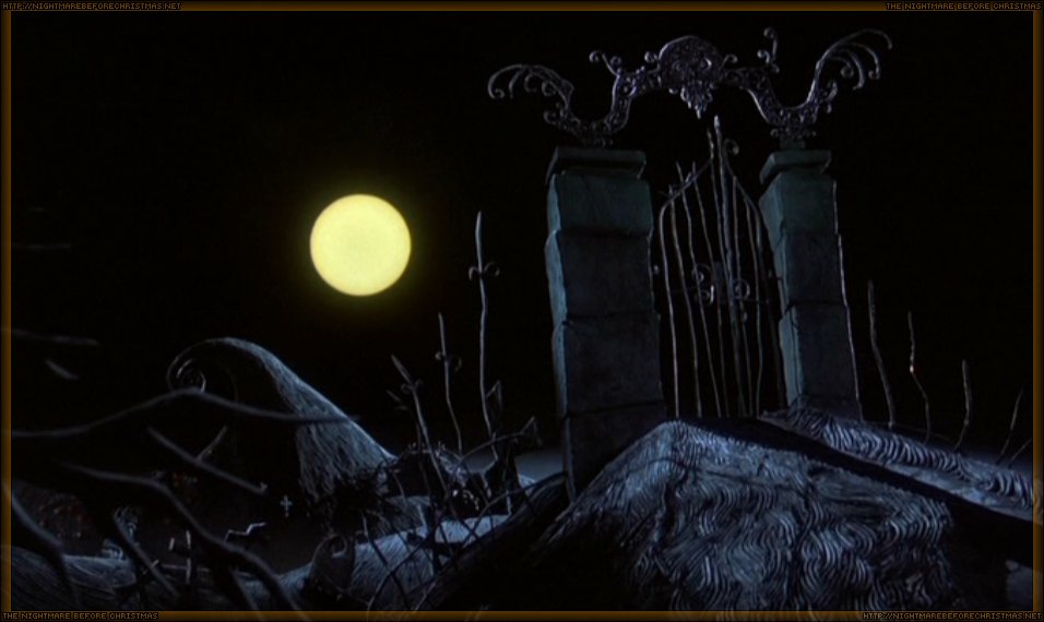 graveyard the nightmare before christmas wiki fandom powered by nightmare before christmas graveyard scene