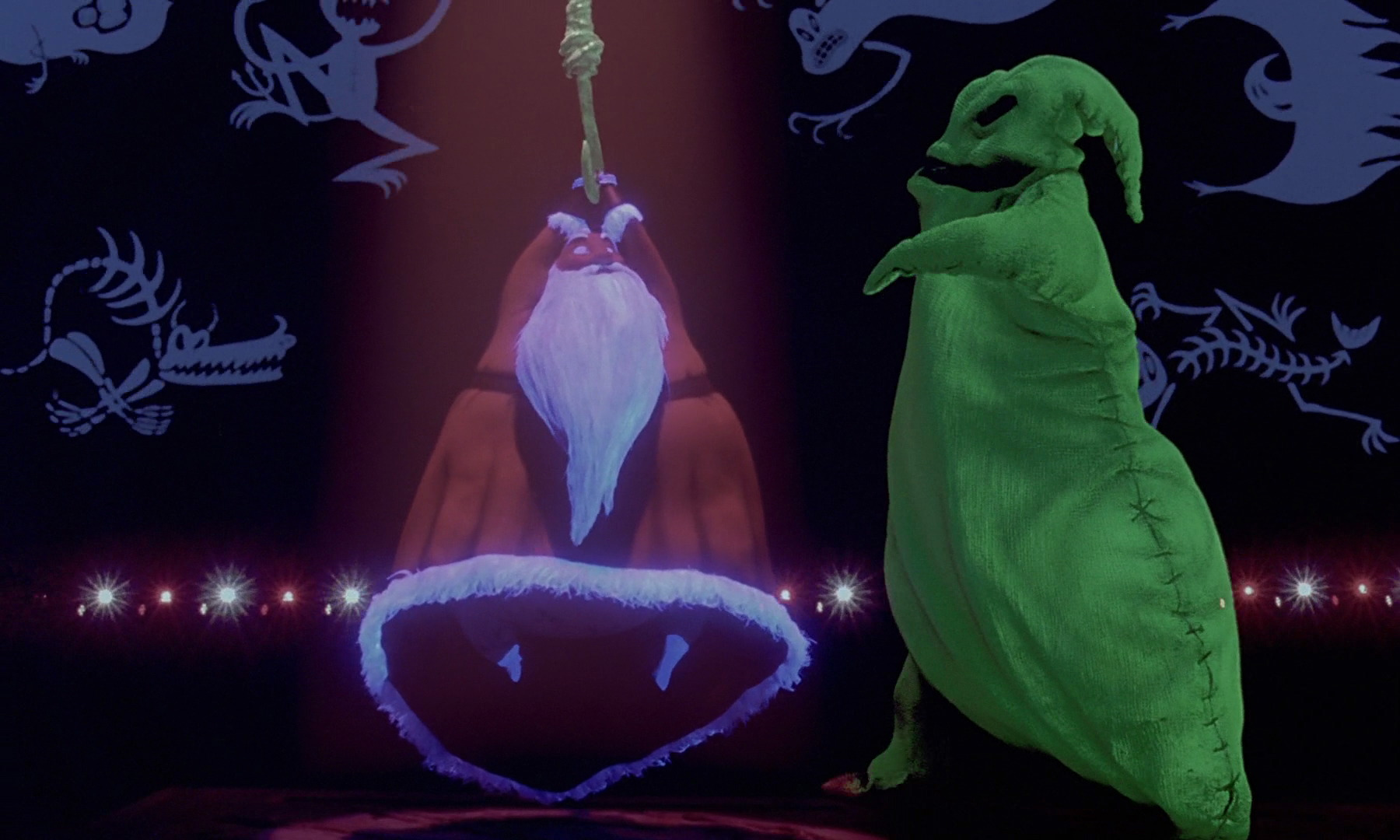 Resultado de imagen para oogie boogie y santa