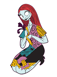 Download Image - Sally sitting on knees.png | The Nightmare Before ...
