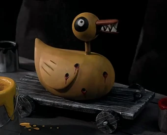 nightmare before christmas rubber duck