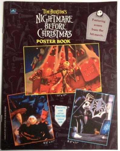 Nightmare Before Christmas Poster Book
