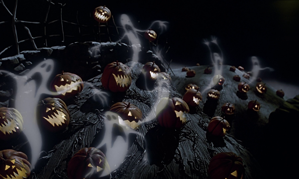 image ghostspumpkinpatch png the nightmare before christmas wiki nightmare before christmas graveyard scene