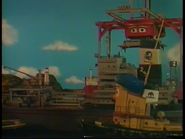 Theodore And The Harbour Cranegallery Theodore Tugboat Wiki Fandom