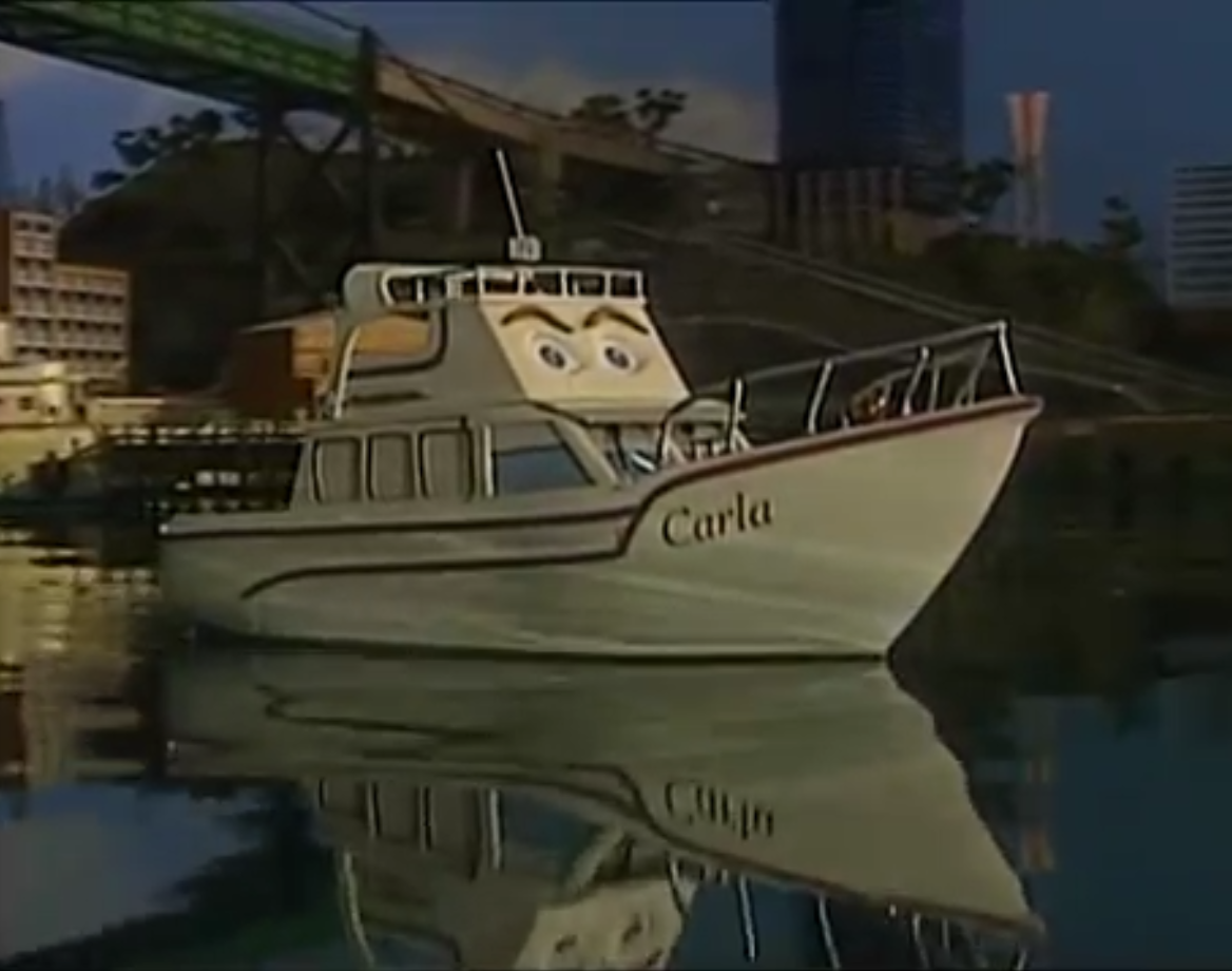 Carla the Cool Cabin Cruiser | Theodore Tugboat Wiki | Fandom