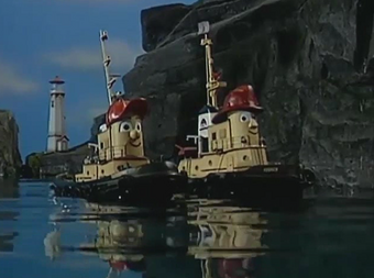 rocky tugboat