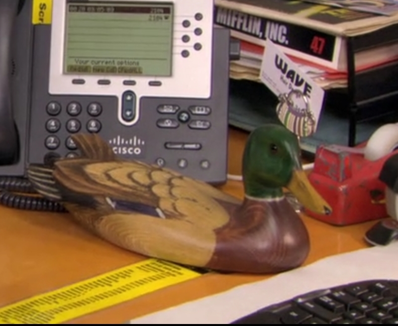 Professor Damon D. Duck Dunderpedia The Office Wiki Fandom