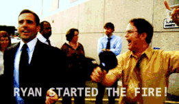 Ryan started the fire