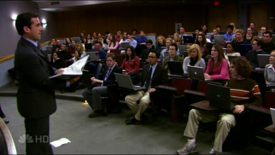 business school dunderpedia the office wiki fandom business trip the office