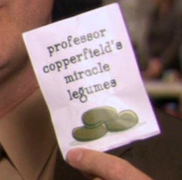 Professor Copperfield's Miracle Legumes | Dunderpedia: The Office Wiki ...
