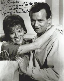 Jacqueline Scott and David Janssen