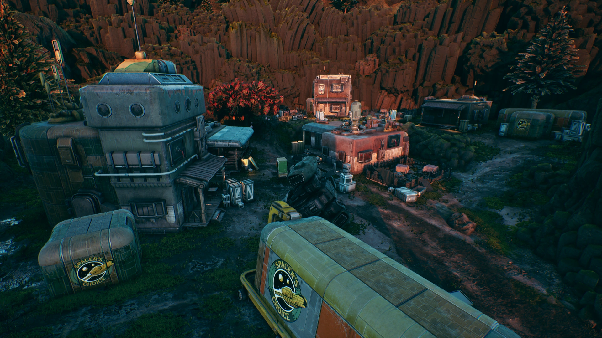 Abandoned Spacer's Choice settlement The Outer Worlds Wiki Fandom
