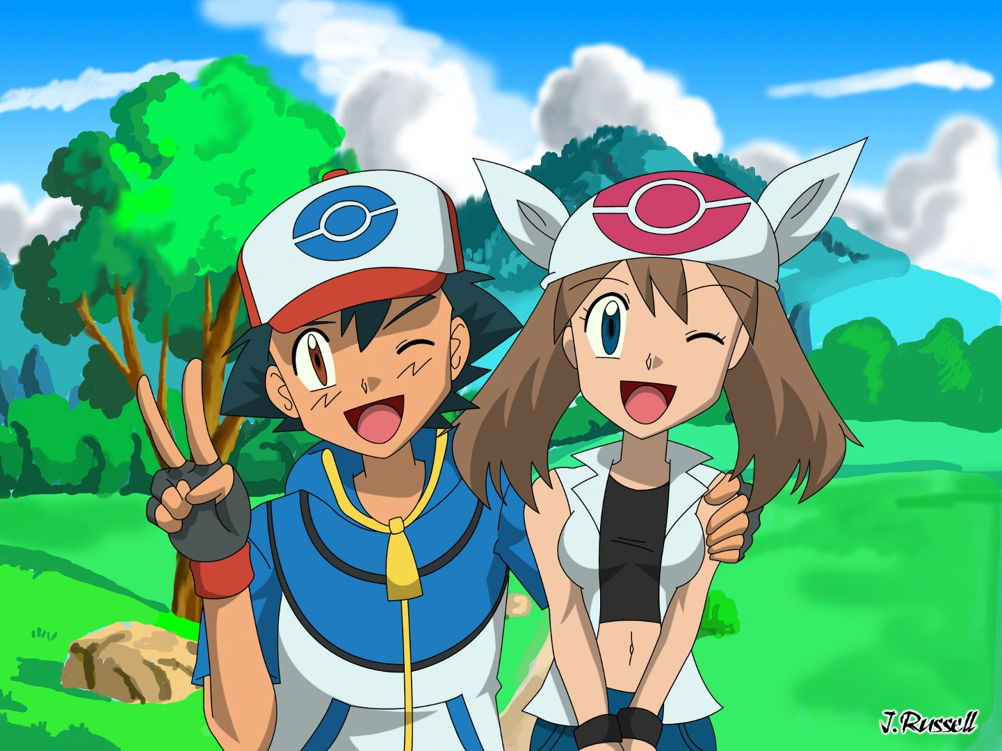 Ash Mays Relationship The Pokemon Fanfiction Wiki Fandom