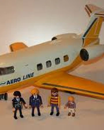 playmobil aeroline airplane