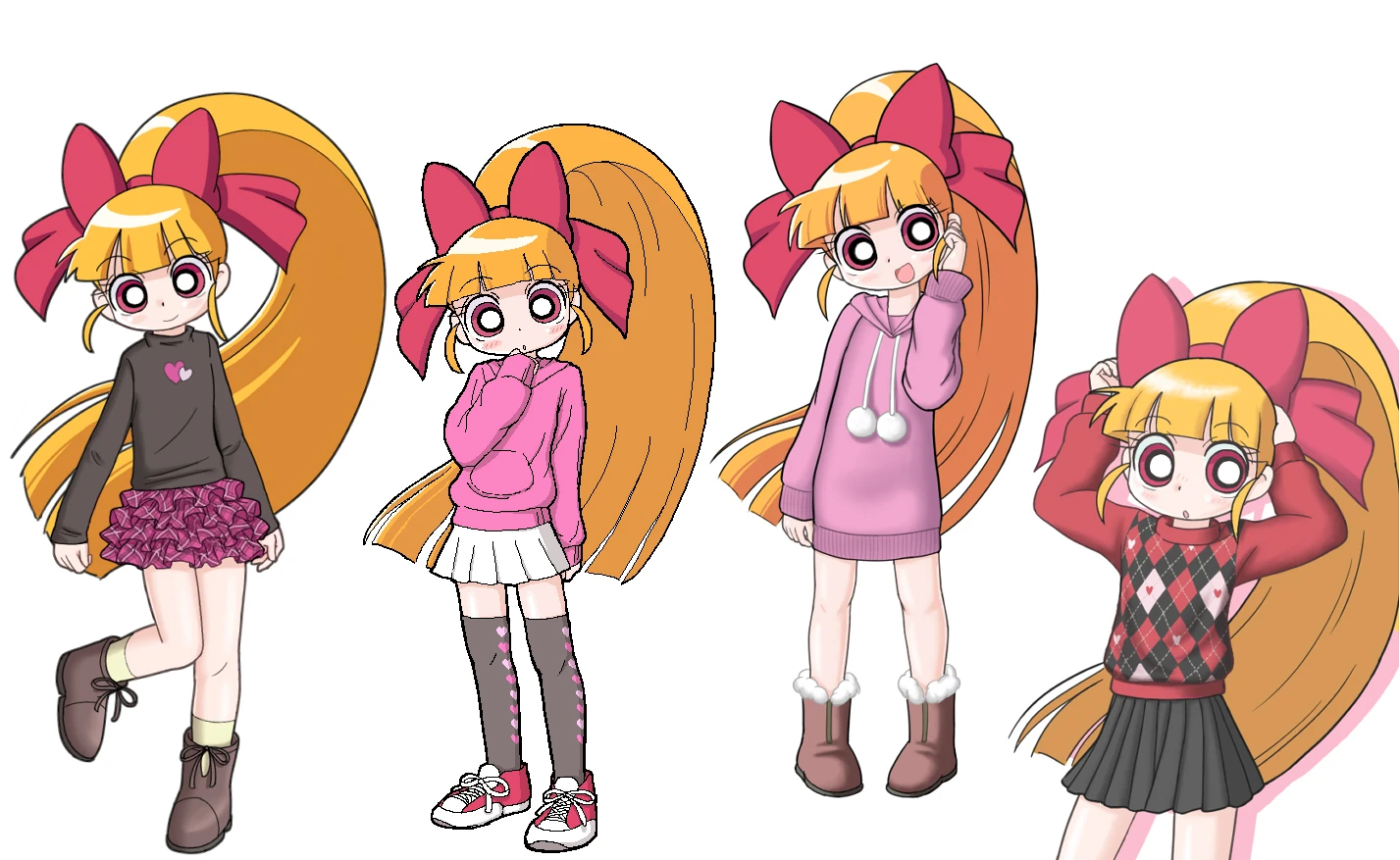 Image Momoko by cc kk.jpg The Powerpuff Girls Z Wiki FANDOM