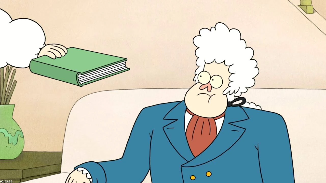 Image S5 E6 Young Skips book.jpg Regular Show Wiki FANDOM powered