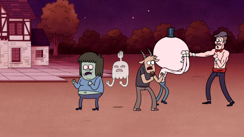 Image - S4E31.161 Pops Fighting Fisticuffs Guy.png | Regular Show Wiki