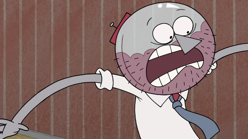 Regular show poker face