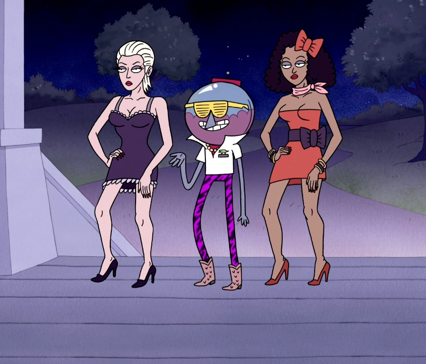 Image S4E36.097 Party Benson and His Ladies.png Regular Show Wiki