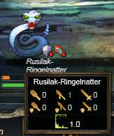Rusilak-Ringelnatter