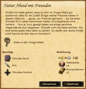 Netter Abend mit Freunden