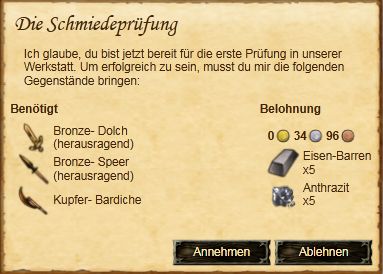 Die Schmiedeprüfung