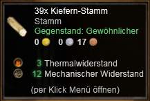 Kiefern-Stamm