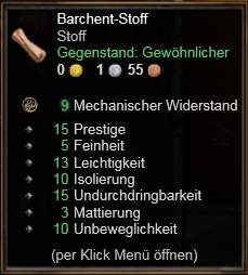 Barchent-Stoff