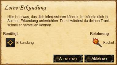 Lerne Erkundung