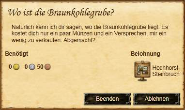 Wo ist die Braunkohlegrube