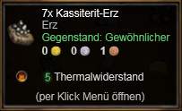 Kassiterit-Erz