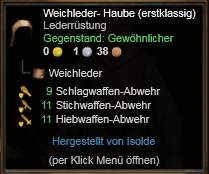 Lederhaube