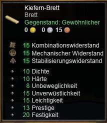 Kiefern-Brett
