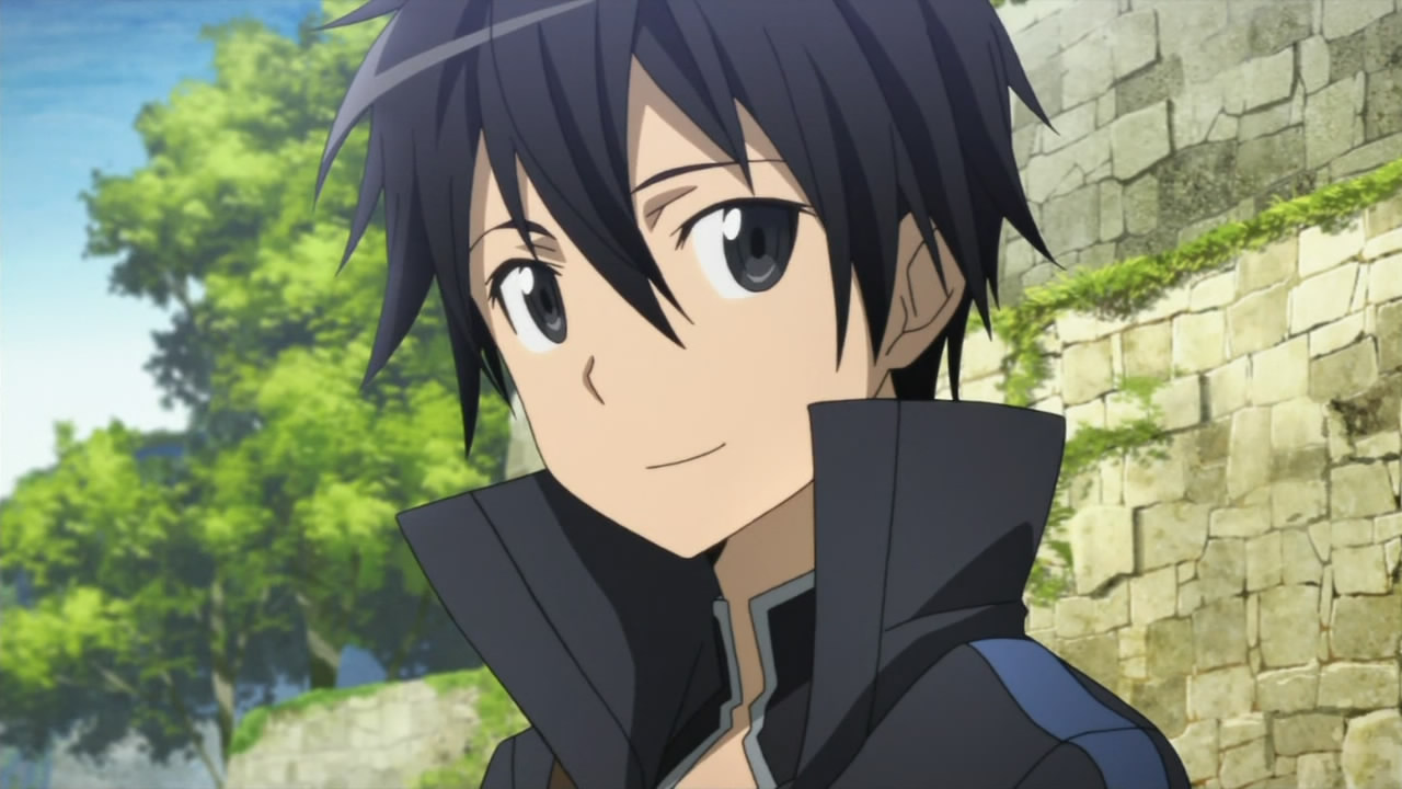 sword art online kirito face