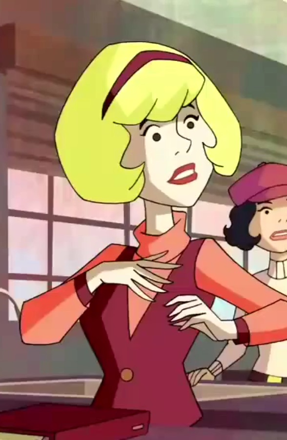 Girl with short blonde hair (Crystal Cove citizen) | Scooby-Doo Wikia