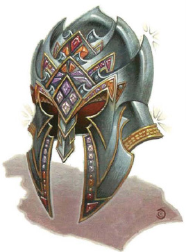 helm of brilliance fantasy artwork