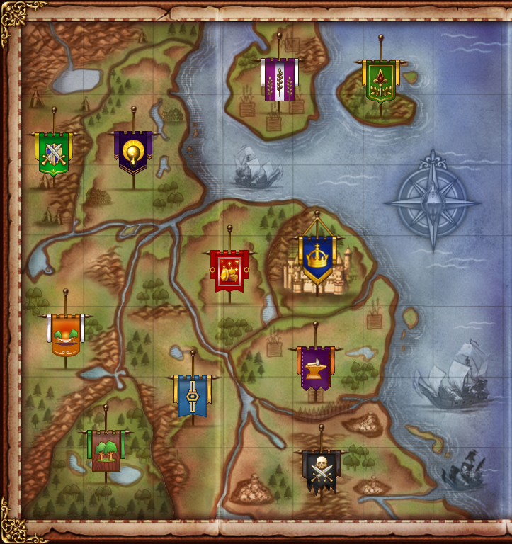 the sims medieval map