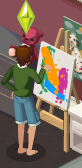 A Sim Painting
