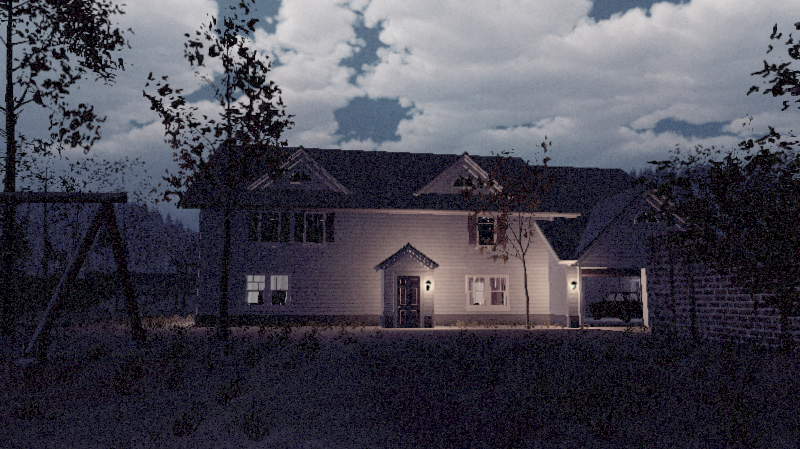 slenderman the arrival house