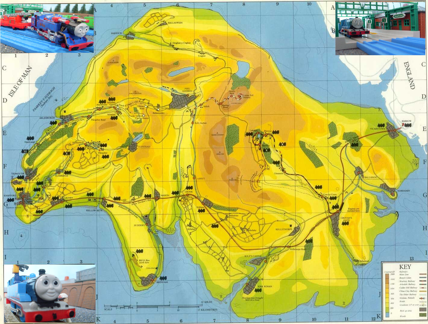 Train Map Of Sodor Misty Islands! Alternative History Press, 50% OFF