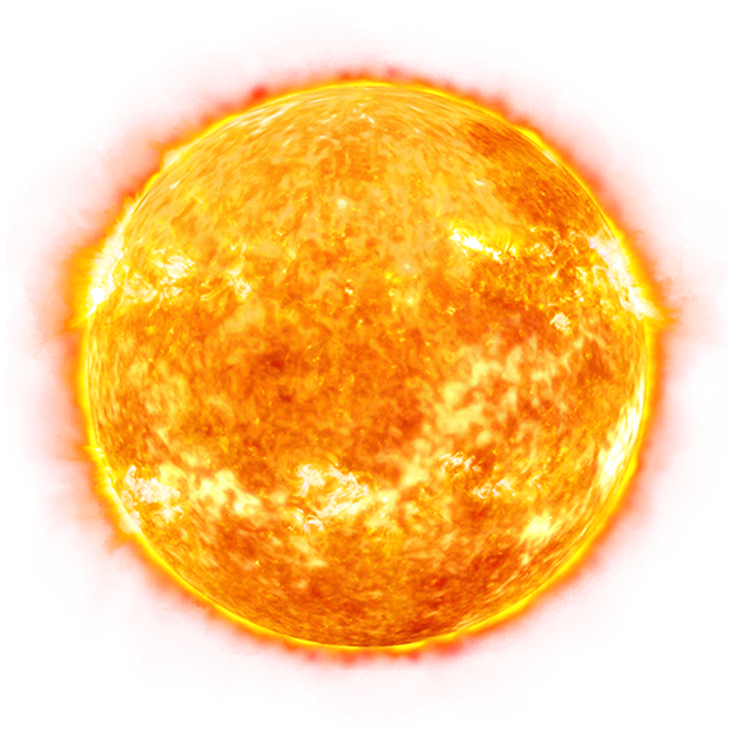 sun planet colour