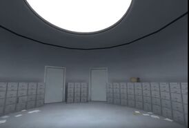 Circular Two Doors Room