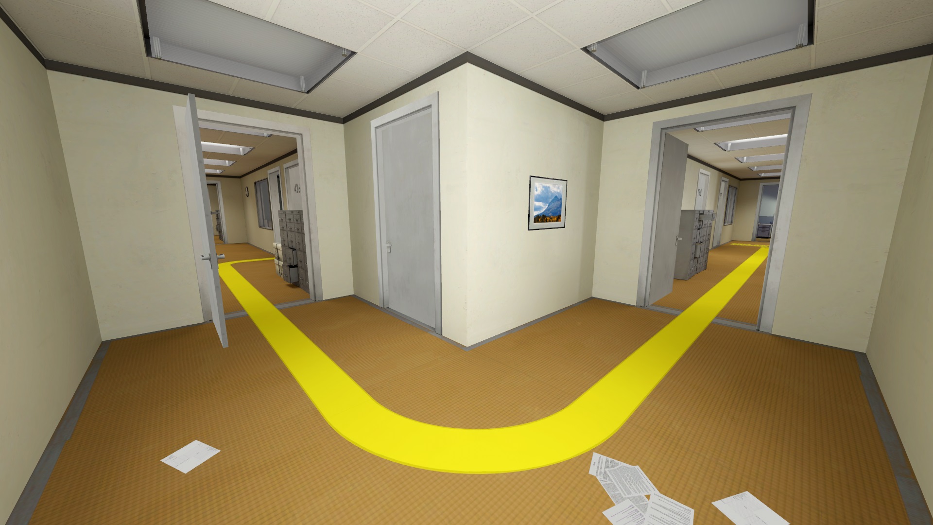 Image result for the stanley parable adventure line