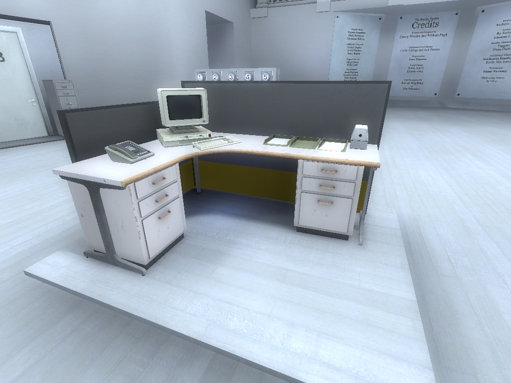 Image Museum Office Desk Jpg The Stanley Parable Wiki Fandom Museum Office Desk Jpg