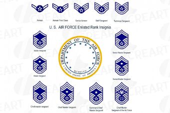 United States Air Force Enlisted Ranks Thestargateprogram Wikia